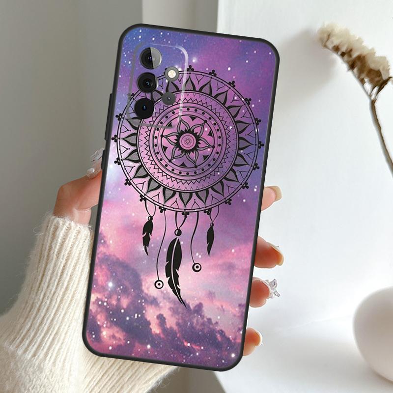 Die Traumfänger-Mandala-Hülle für Samsung Galaxy A52 A32 A12 A16 A26 A36 A56 A15 A35 A55 A34 A54 A13 A33 A53 A17 A06