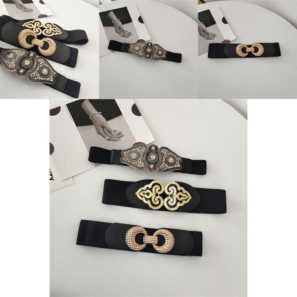 Ethnic Style Women's Decorative Waist Belt With Elegant Design For Retro Outfits
