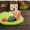 Resin Christmas  Ornaments Fish Tank Aquarium Crafts Tree Landscaping Cartoon Decoration Set