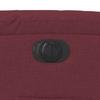Recliner Chair with Lift Assistance Electric Wine Red Fabric