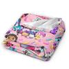 G-gabbys Dollhouse Fun Flannel Blanket Super Warm Bedding Throws for Couch Bed Travel Office Aesthetic Bedspread Sofa Bed Cover