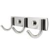 Strong Adhesive Stainless Steel Door Hook for Coats, Hats, Towels, and Kitchen Use