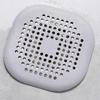 Set of 2 Easy-to-Clean Silicone Sink Filter with Drain Cover, Hair Catcher, and Odor Preventer for Kitchen and Bathroom