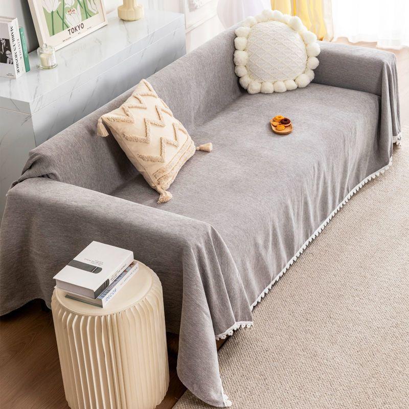 Sofa Towel With Full Coverage Prevent Cat Scratching Blanket Sofa Cushion Cover All Season Universal All Inclusive Sofa Towel