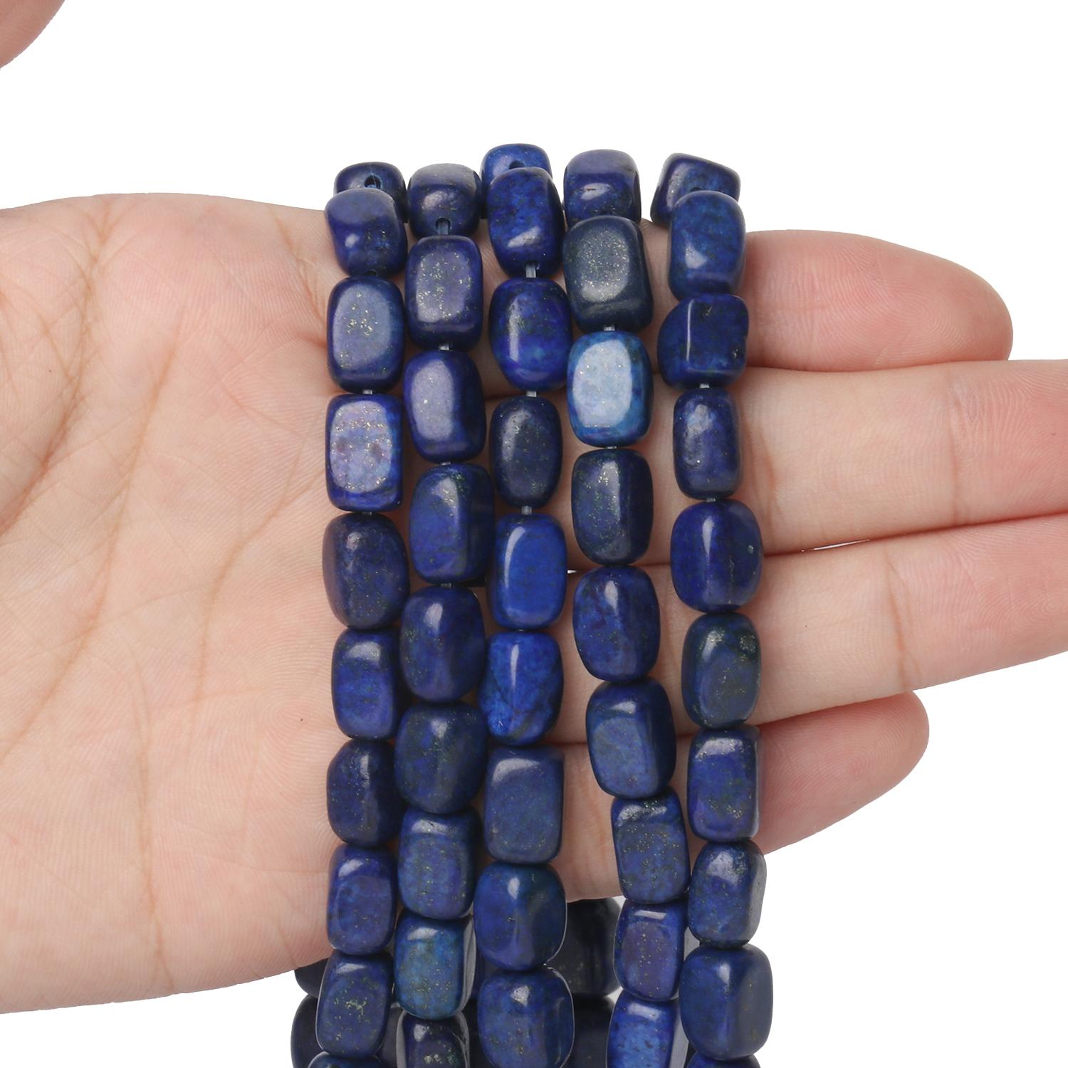 

1 шт., натуральный опал, тигровый глаз, бирюза, яшма, малахит, свободные кубические каменные бусины для изготовления ювелирных изделий, браслет «сделай сам», 8x12 мм lapis lazuli 8x12mm