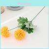 Kunstblume Langer Stiel Pingpong-Chrysantheme Hochzeitsdeko Zuhause Foto-Requisite