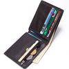 Dollar Price Men Wallets Genuine Leather With Coin Pocket Thin Purse Card Holder Men Fashion Slim