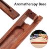 Home Spa Holz Retro Stil Aromatherapie Basis Druckentlastung Brenner Stäbchen Räucherstäbchenhalter