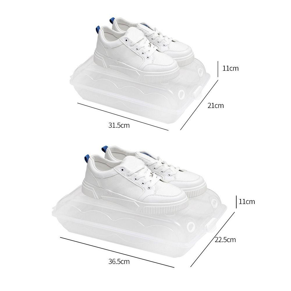 Thickened Shoe Box Transparent Dustproof Shoebox Durable Household Storage Box