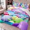 Fall Guys 3Pcs Bedding Set Duvet Cover With Two Pillowcases For Bedroom Home Decoration
