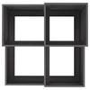 Garden Planter Black 100 X 100 X 60 Cm Steel