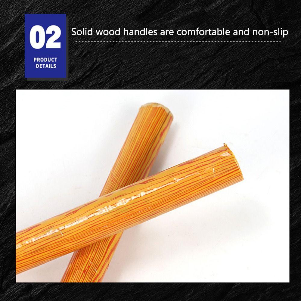 Transparent Rubber Sledge Hammer Wood Handle 750-3000 Type Tile Floor Mounting Hammer Anti-slip Shock-proof Rubber Mallet