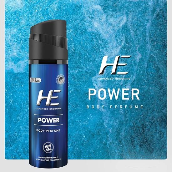 HE Power Men's Perfume Spray, 120Ml (Pack Of 2)