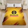 New Holland Print Flannel Blanket Cozy Lightweight Plush Throw Blanket For Bed Sofa Household Use