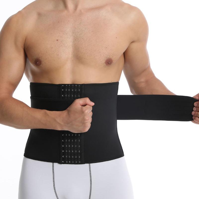 Adjustable Buckle Plus Size Waist Trainer Fitness Abdomen Shaper Waist Support For Men Women