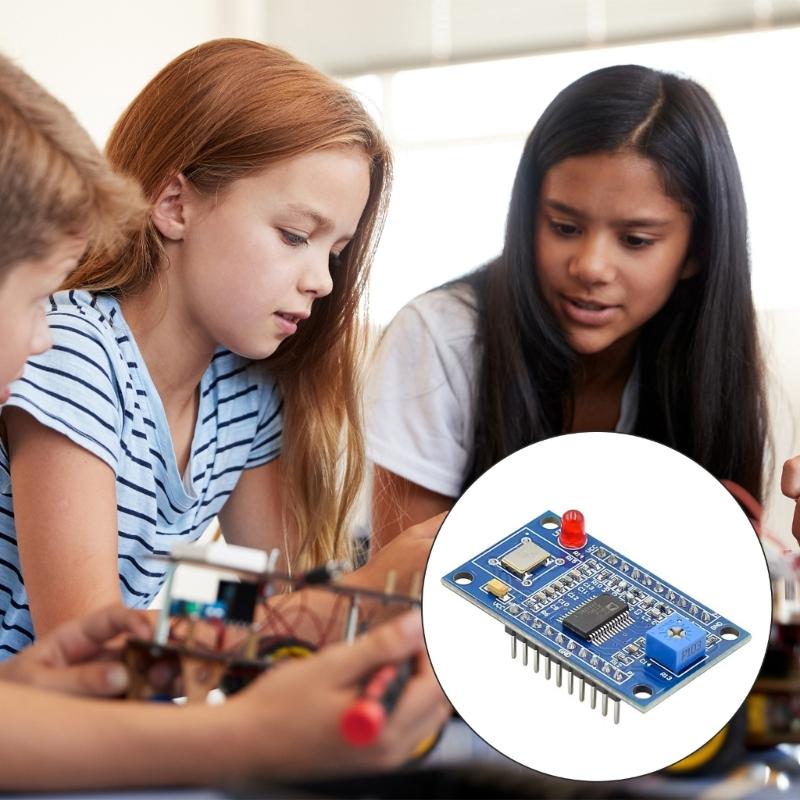 Programmable Function AD9851 Generator Board 180MHz Clock Stability Sine/Square Waveform Output For RF Applications