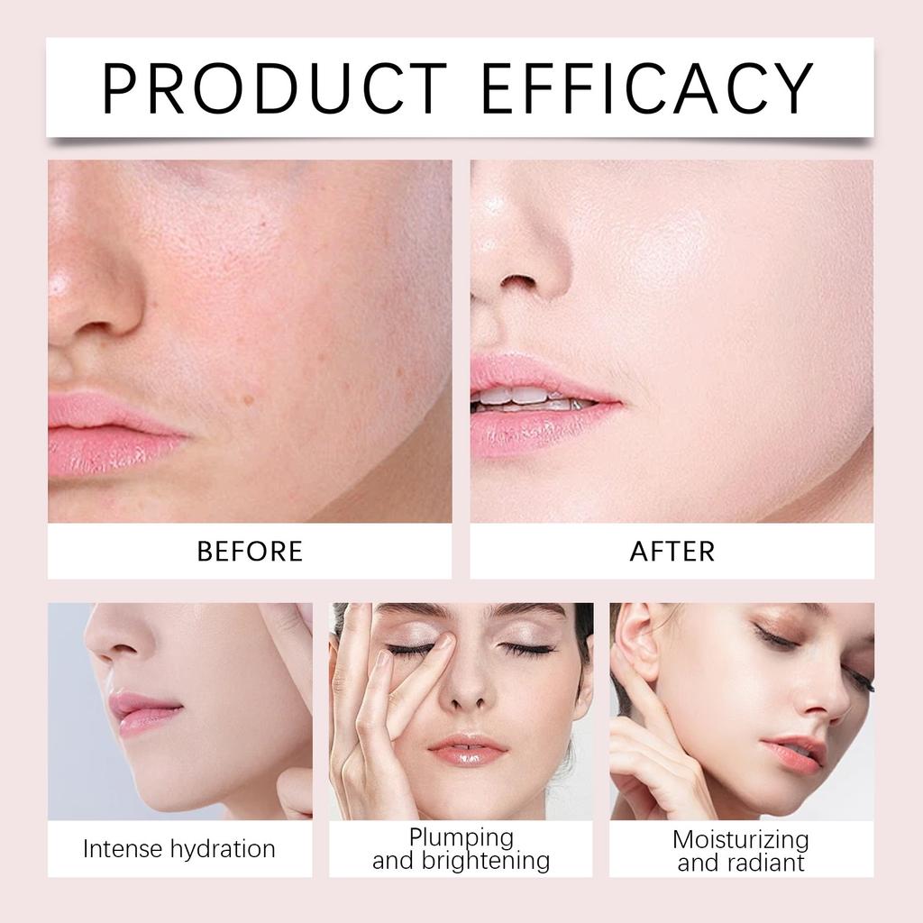 Collagen Mask Moisturizing Mask, Shrinking Pores, Delicate Skin, Facial Wrinkle Patch,20ml 4pcs/box,1pc,