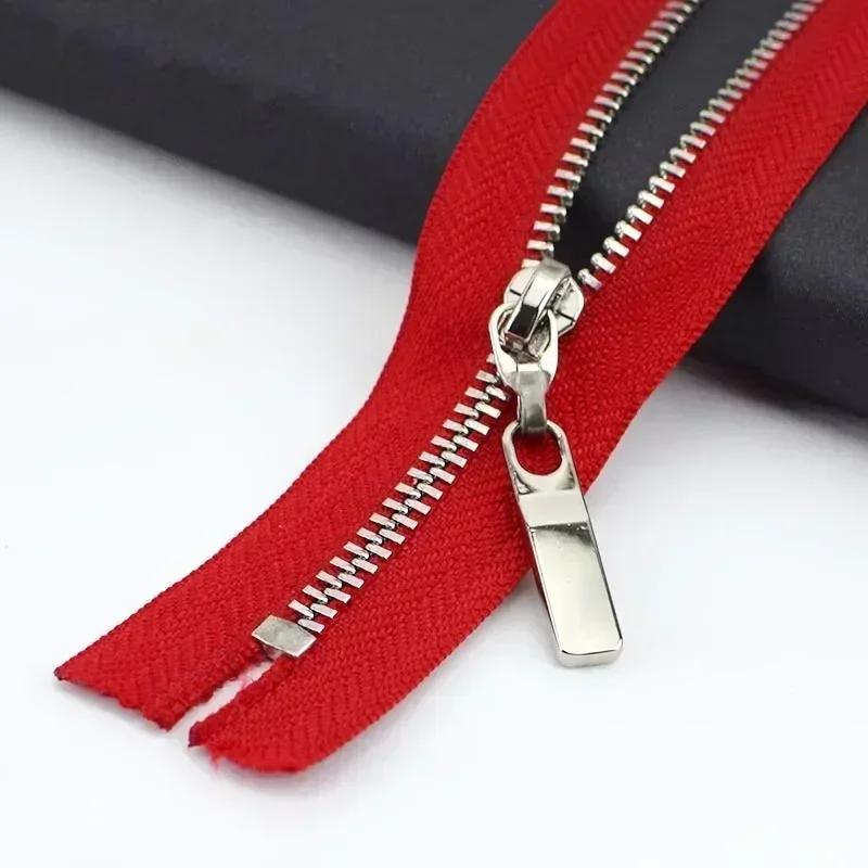 5/10Pcs 3# 15-30cm Close-end Metal Zippers Purse Handbag Zip Closure Decor Zipper for Clothes Pocket Zips DIY Sewing Accessory