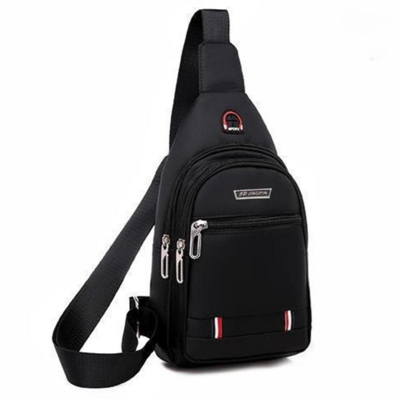 Pánská ležérní taška přes rameno Multifunkční vodotěsná crossbody taška Taška na mobilní telefon Outdoorová cestovní sportovní batoh Business taška přes hrudník