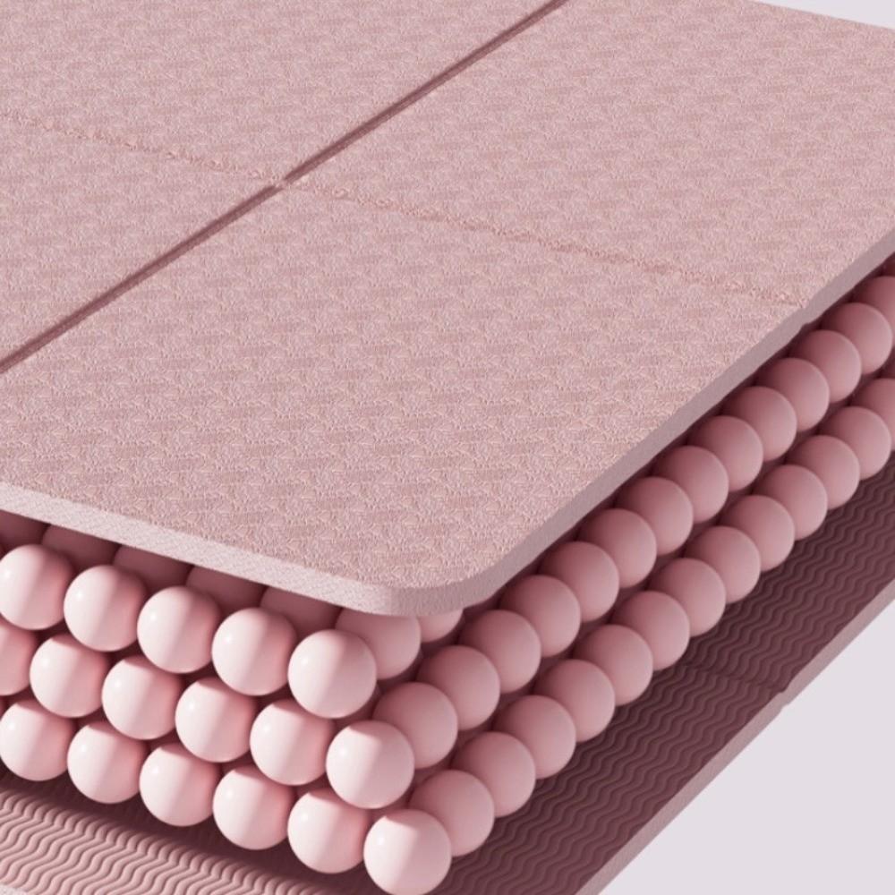 Multifunctional Foldable Pilates Mat Elastic Fitness Cushion Foldable Yoga Mat  Sports Exercise