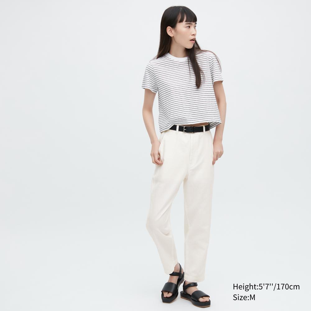 

Зауженные брюки из льна и хлопка UNIQLO