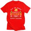 Security Safety Officer Security Officer Safety Ager Gift T Shirt Pure Cotton Tshirt Short Sleeve Tee Shirt Slim Fit Clothing