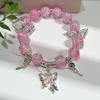 Daisy Popcorn Beaded Bracelet: Elegant Women's Hand Jewelry