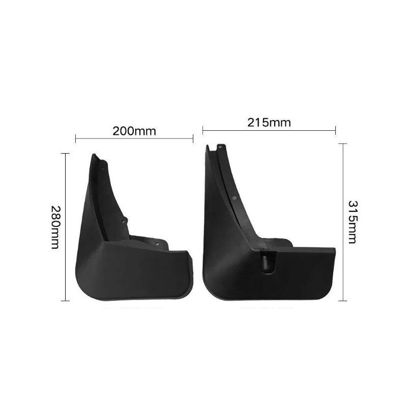 My Good Car Mudguards Fit for Volkswagen VW Touran  2017 2018   MK2 Car Accessories Mudflap Fender Auto Replacement