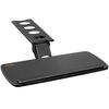 Keyboard Tray under Desk Adjustable Height, Height and Angle Adjustable under Desk Keyboard Tray Slide out, Large 25x9.8 inch Keyboard Holder under