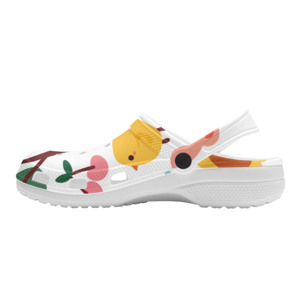 Cute Pattern EVA Clogs for Women Men Soft Sole Lightweight Slip On Casual Footwear Soft Sole Summer Sandals Leisure Wear