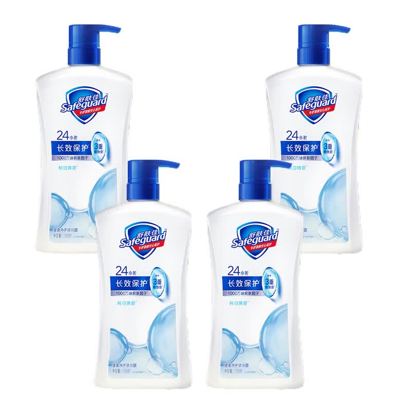 Safeguard Healthy Clean Pure White Scent Shower Gel