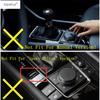 Central Control Front Water Cup Holder Gear Panel Cover Trim For Mazda 3  - 2025 ABS / Stainless Steel Interior Accessories