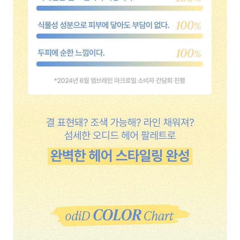 odiD Artist Hair Concealer Palette