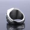 Personalized Stainless Steel Cross Ring For Men Vintage Mariner Compass Finger Ring Jewelry Viking Accessories DropShhipping