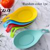 1pc, Silicone Spoon Rest For Stove Top, Heat-Resistant Spoon Shaped Cooking Utensils Rack For Spoons, Ladles, Tongs, Forks