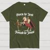 Nato per Scherzare Costretto a Torneo T-shirt Casual Estiva Unisex 100% Cotone Fresca Larga