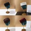 Women British Retro Wool Felt Beret Hard Concave Top Elegant Mini Hat For Formal Wedding Party Garment Accessory