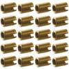 20Pcs 302 Carbon Steel Self Tapping Thread Inserts Various Sizes Thread Repair Inserts for Automotive Rail Vehicle Industry