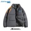 Jeanswest Men's Winter Fleece-Lined Padded Jacket