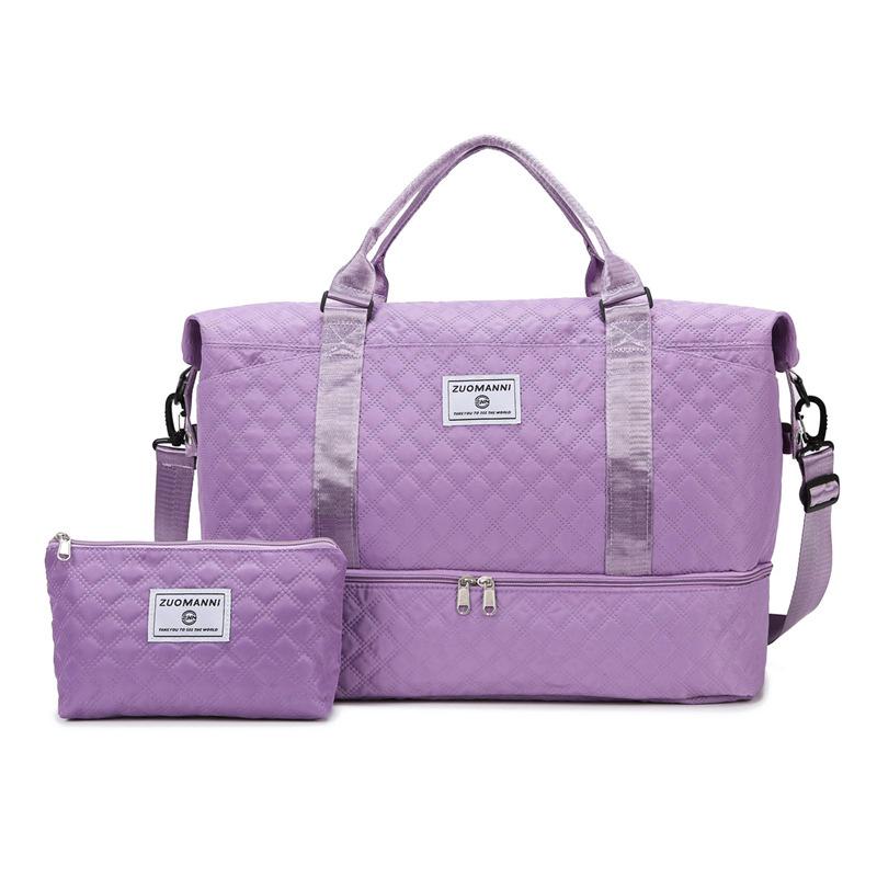 Large Capacity Travel Bag for Business, Maternity, and Fitness – Mother-Child Carry-On Luggage with Yoga Storage