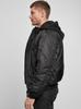 Winter Jacket Brandit MA1 Sweat Hooded Jacket Black