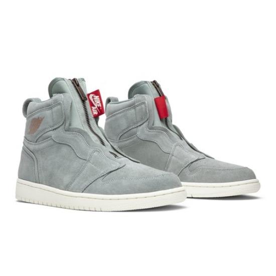 

Женские Air Jordan 1 Retro High Zip Mica Green aq3742-305 EU 35.5 слюда/зелёный
