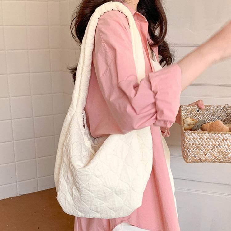 Shoulder Bag Versatile Travel Bag for Women Girl Nylon Shopping Bag