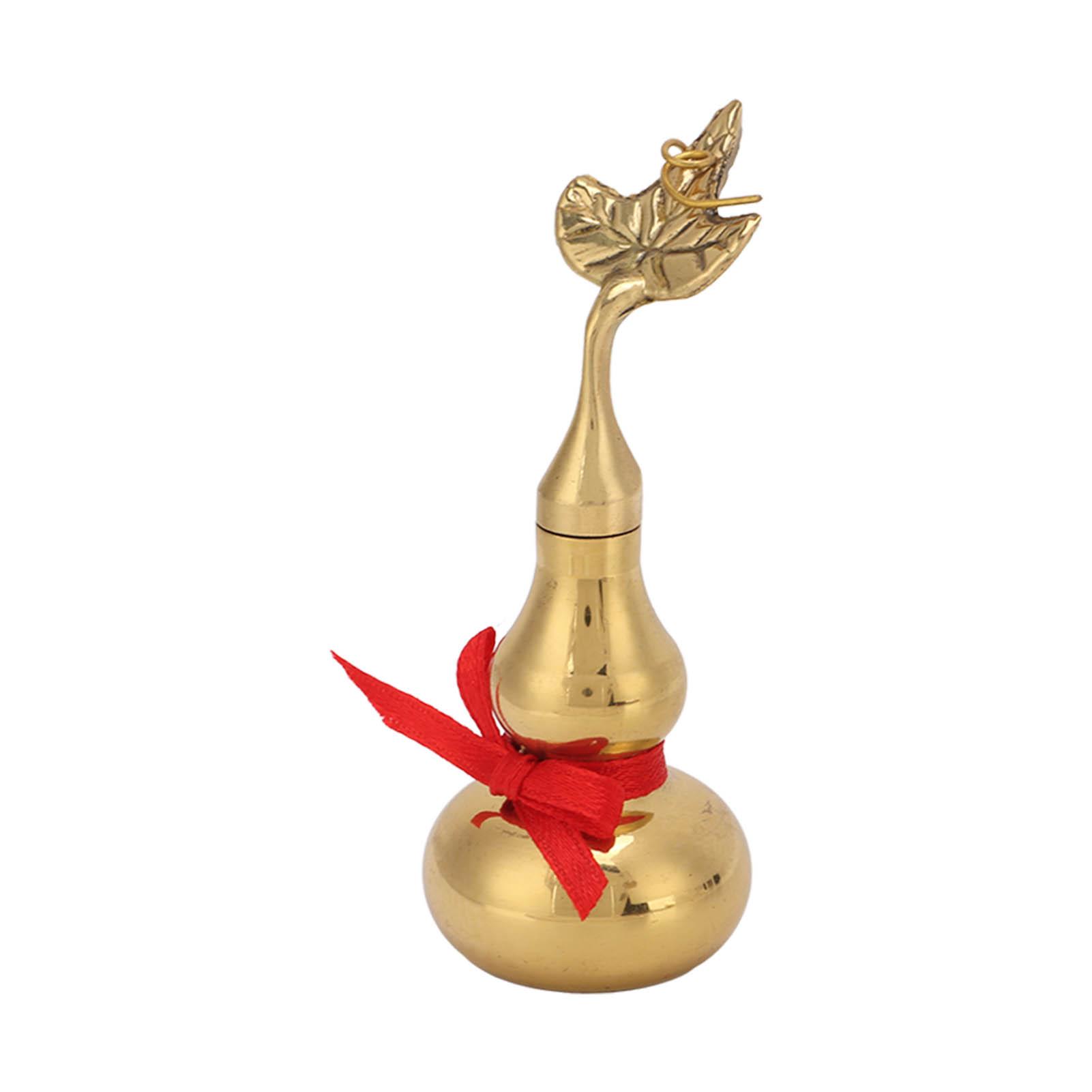 

Тыква Статуэтка Высота 7см Латунный Материал Изысканная Работа Приносит Удачу Ручная работа Офис