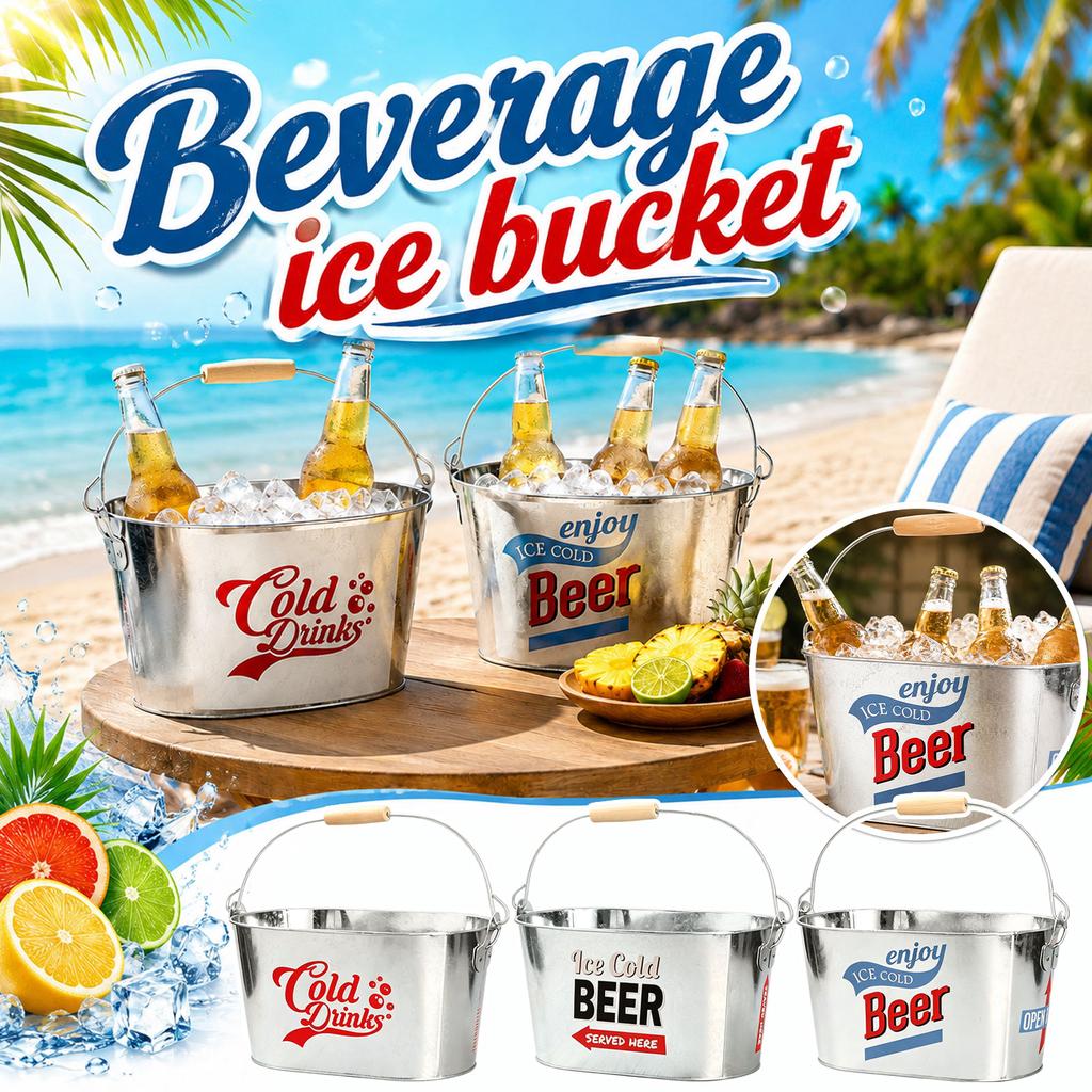Bar Ice for - Home and Outdoor Party Cooler for Cans and Bottles