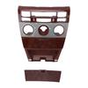 Car Interior Center Dashboard A C Control Panel Frame Replacement for Toyota Corolla 2003 2006 55411 1A200 Wood Texture