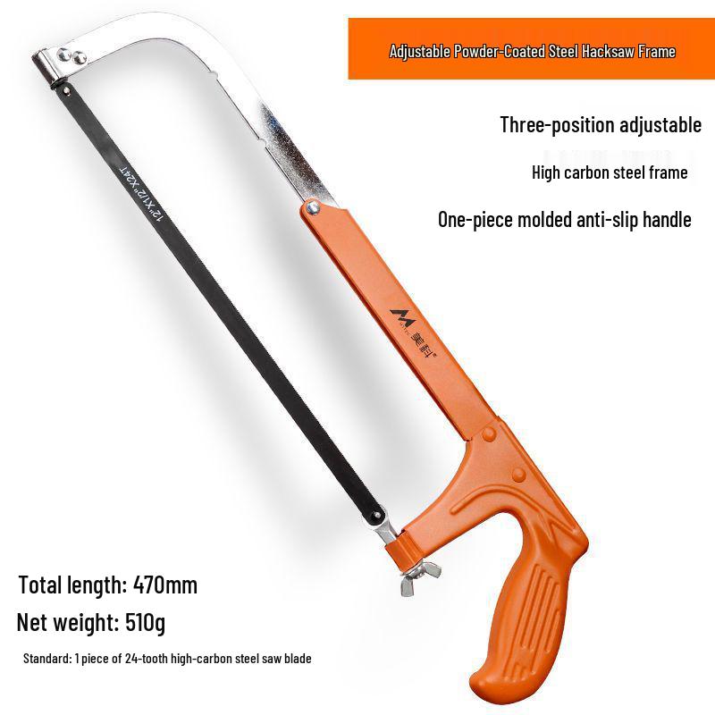 Hacksaw Frame: Multifunctional Hand Saw for Metal & Wood Cutting