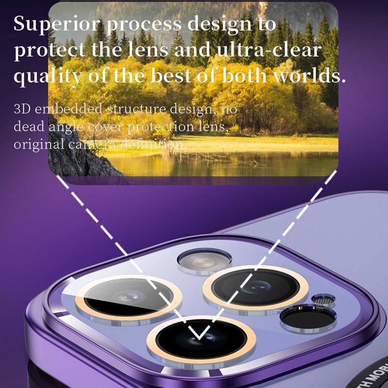 Magnetic Silicone Shockproof Case for iPhone 14 13 12 Pro Max Plus Wireless Charging Cover