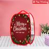 1Pcs Christmas Bathtub Santa Pop-Up Laundry Hamper Expandable Mesh Hamper Basket for Room Bedroom Bathroom Organization Contemporary Storage