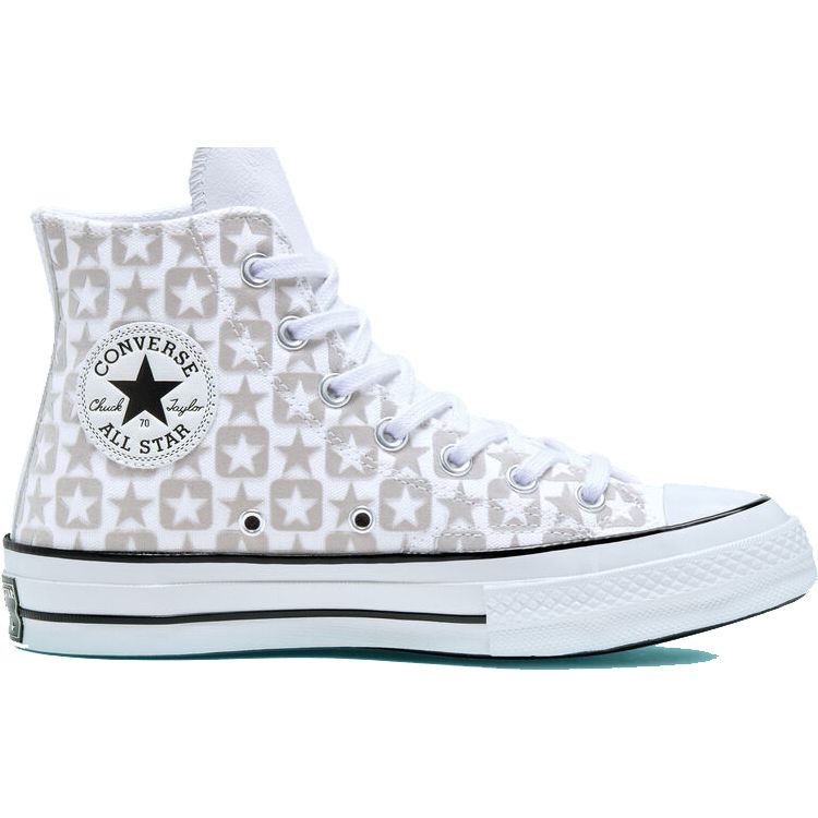 Converse 1970s After Midnight Chuck Star Logo Vintage Casual High Top Canvas Shoes Women Sneakers White 566143C